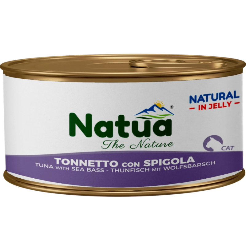 CIBO UMIDO PER GATTI LATTINA G.85 - TONNETTO CON SPIGOLA