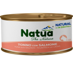CIBO BRODO BROTH PER GATTI LATTINA G.85 - TONNETTO E SALMONE